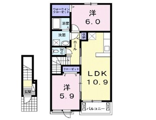 フィオーレ・Ｍの物件間取画像